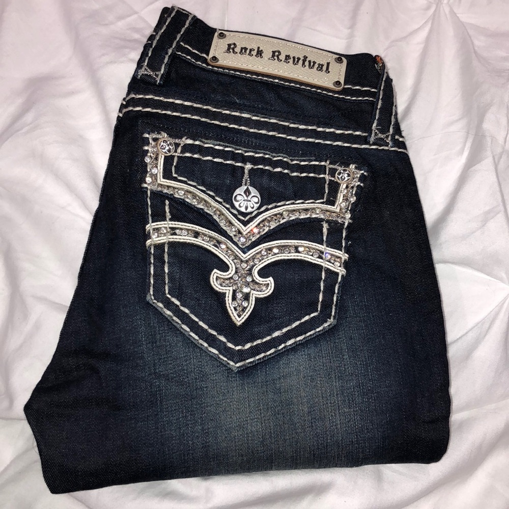 Rock revival skinny jeans